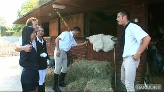 Svart Angelika Lucy Belle - Dubbel-fuck Heta Röv