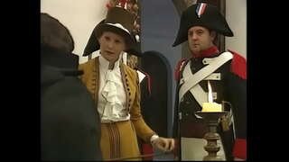 Druga żona Napoleona ładna blondynka Maria Luisa zapoznaje się w hotelu,